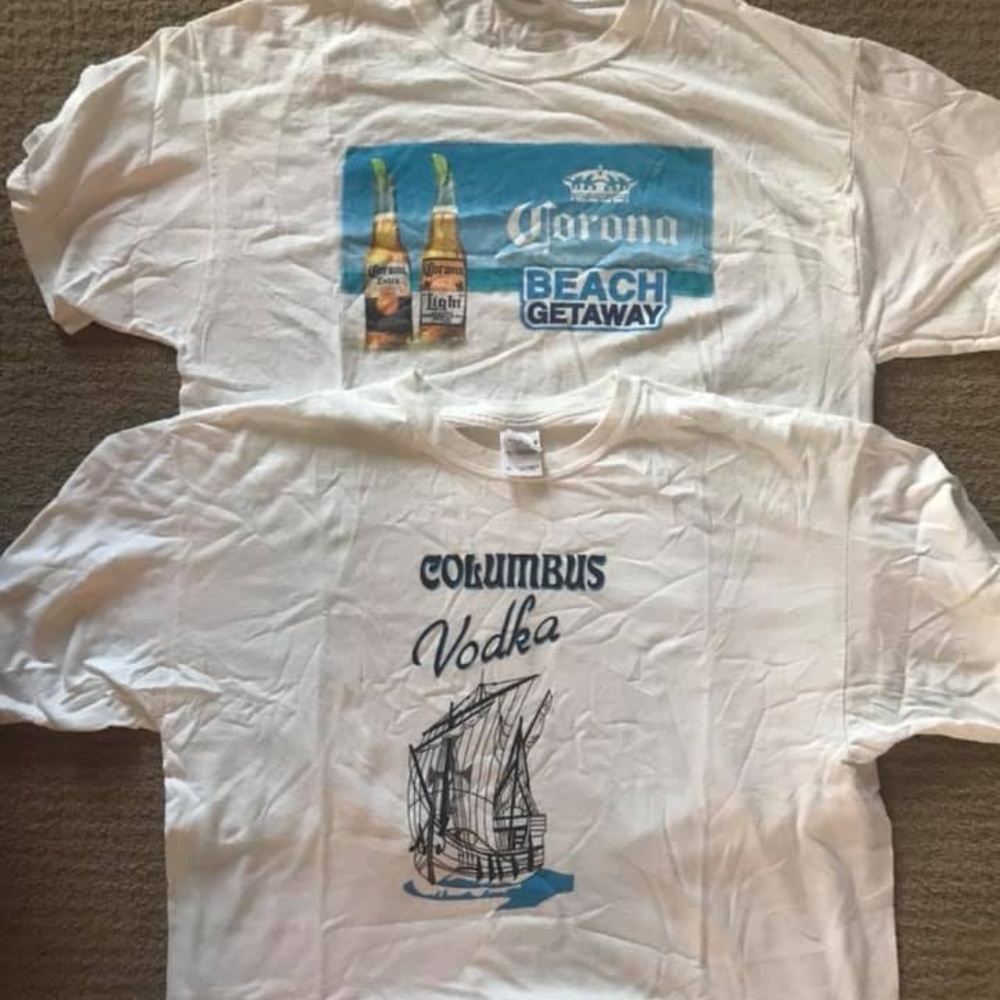 XL Corona & Vodka shirts